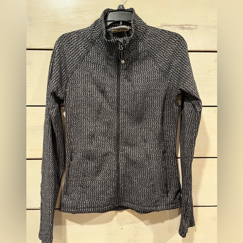Athleta Black Herringbone Jacket - image 1